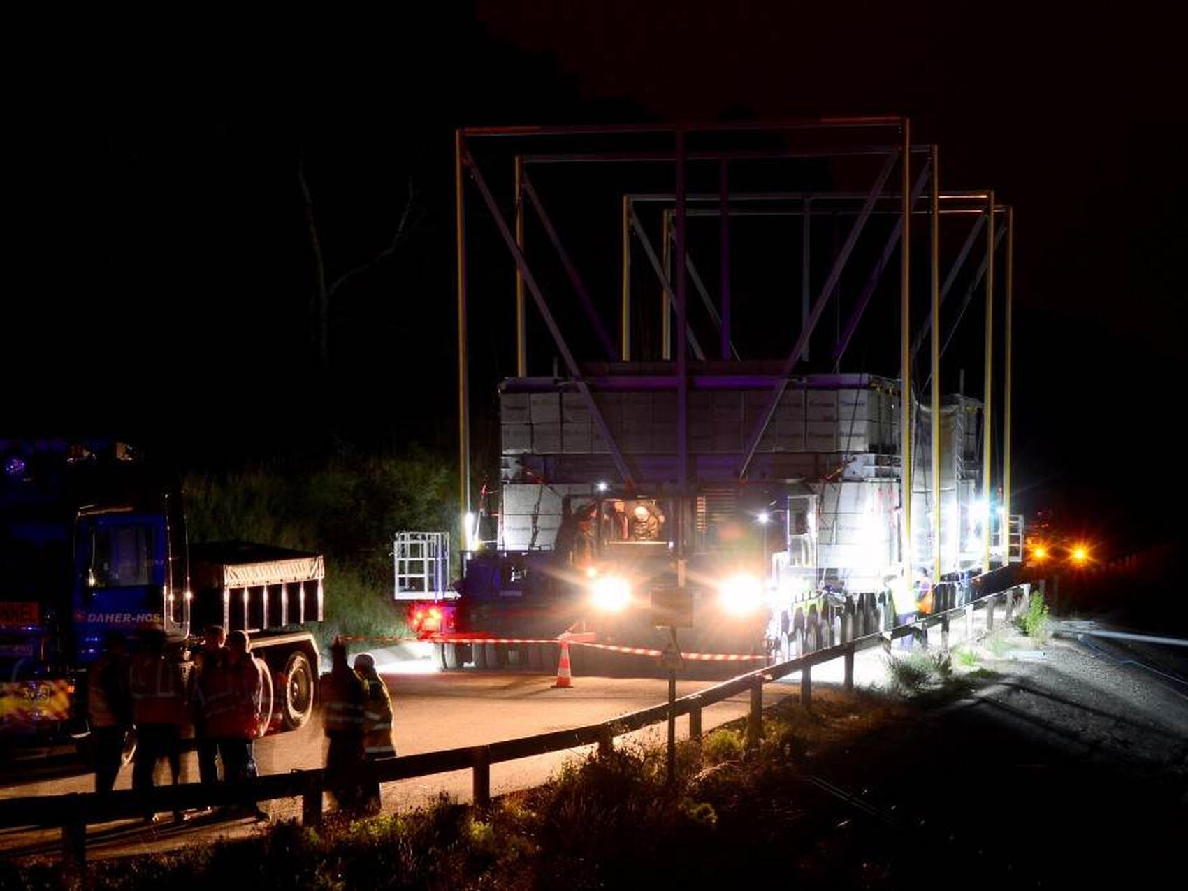 You'll have to be a night owl to see the convoys